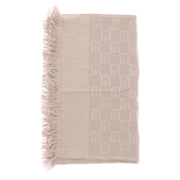 Écharpe beige