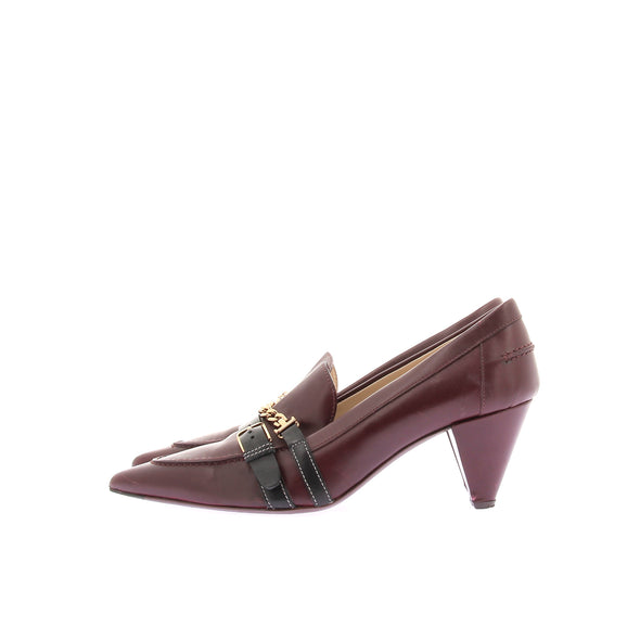 Escarpins en cuir