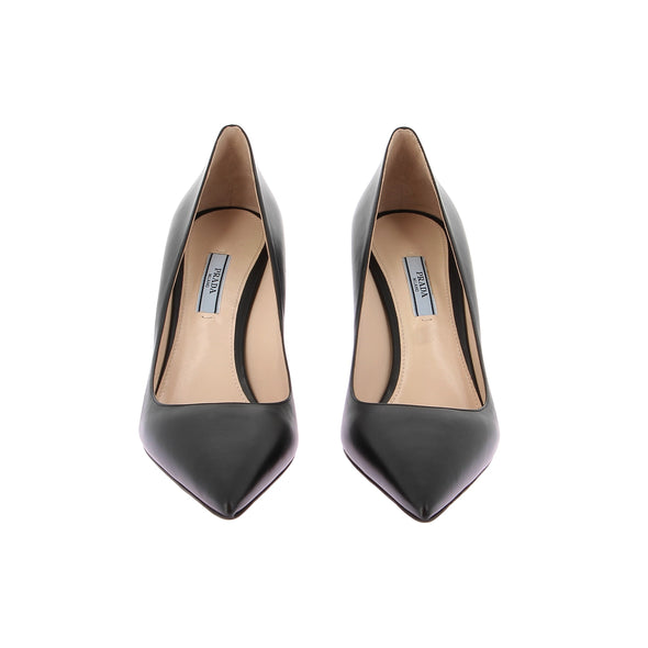 Escarpins en cuir noir