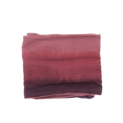 Foulard à dégradé rose