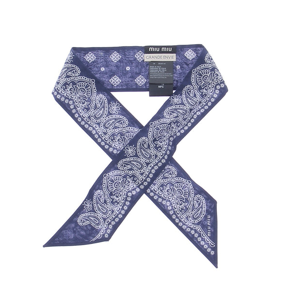 Twilly imprimé marine