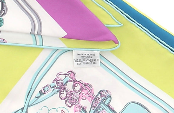 Foulard en soie "Brides de Gala"