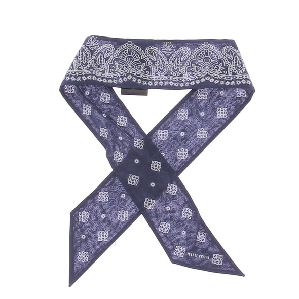 Twilly imprimé marine