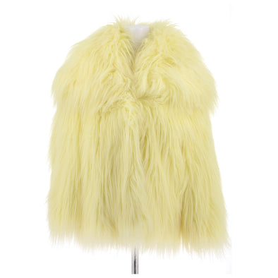 Manteau en fourrure synthétique