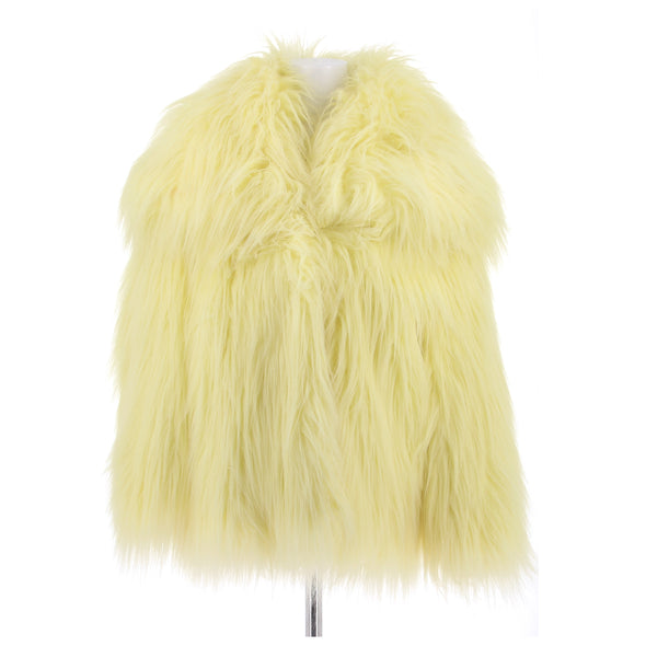 Manteau en fourrure synthétique