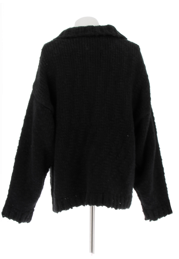 Cardigan oversize en laine