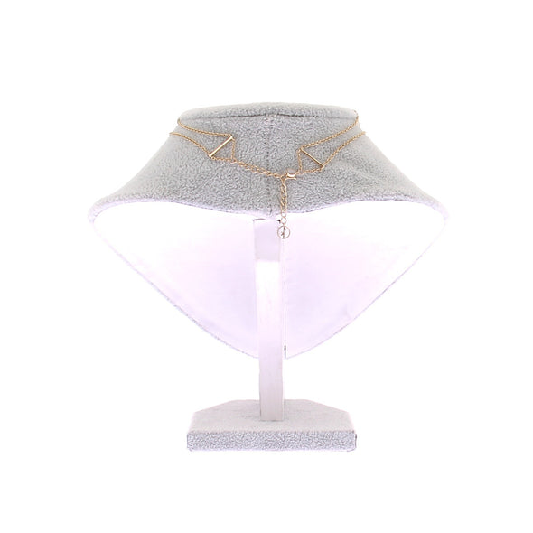 Collier en or jaune "Corne de Gazelle"