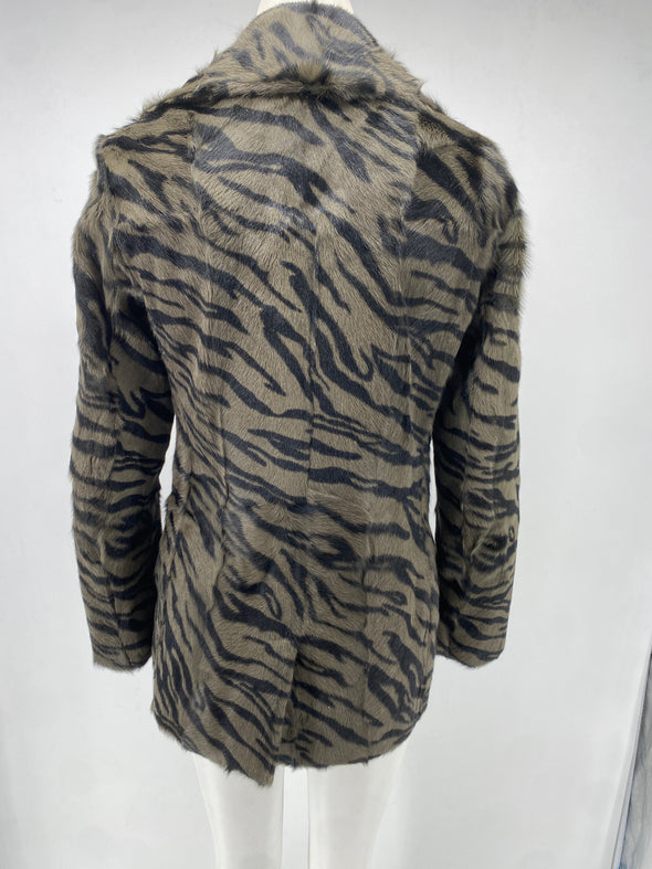 Veste en fourrure de chèvre