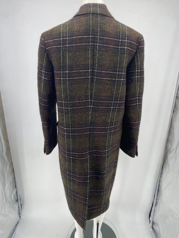 Manteau à carreaux