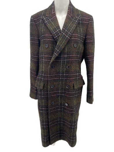 Manteau à carreaux