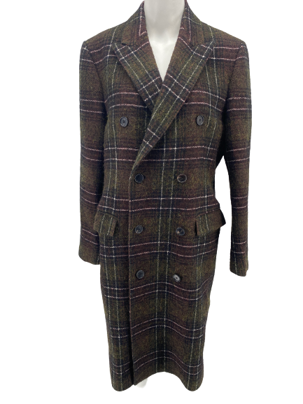 Manteau à carreaux