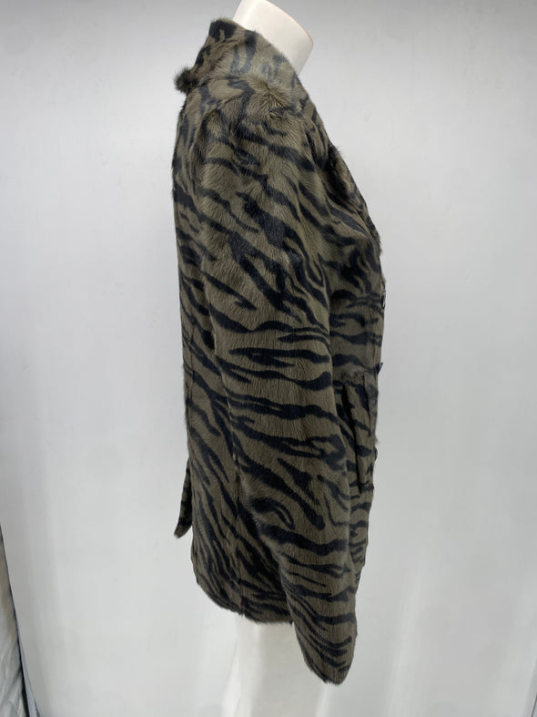 Veste en fourrure de chèvre