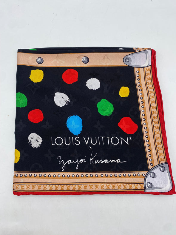 Châle en soie - Louis Vuitton x Yayoi Kusama