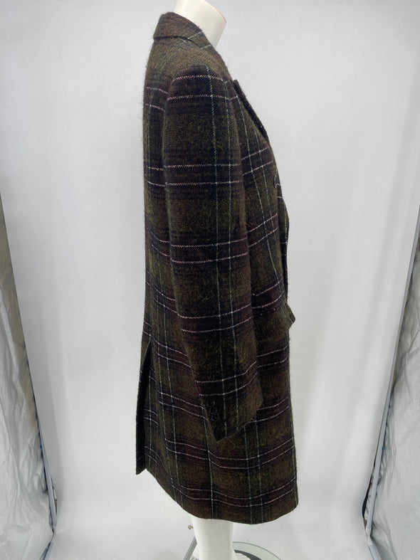 Manteau à carreaux