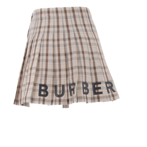 Jupe portefeuille à carreaux