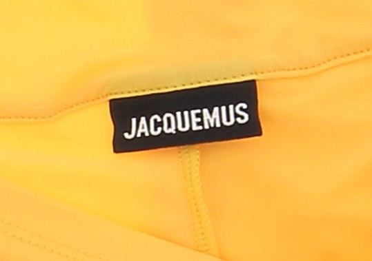 Pantalon jupe jaune "Espelho"