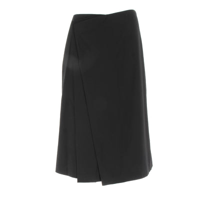 Jupe portefeuille noire