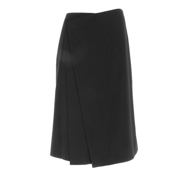 Jupe portefeuille noire