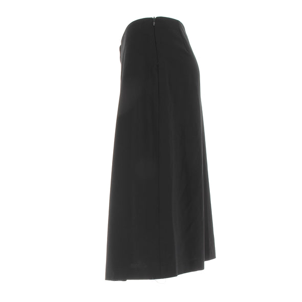 Jupe portefeuille noire