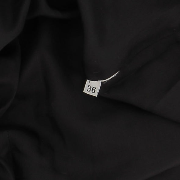 Jupe portefeuille noire