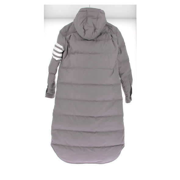 Doudoune longue grise
