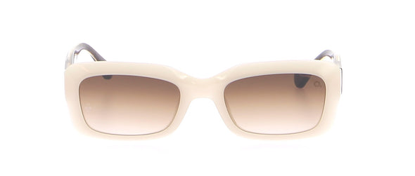 Lunettes de soleil blanches "SOFO"