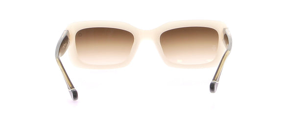 Lunettes de soleil blanches "SOFO"