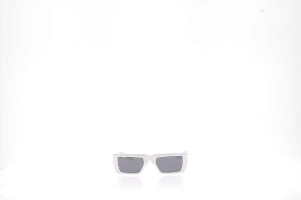 Lunettes de soleil blanches