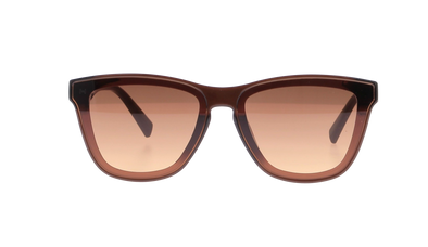 Lunettes de soleil marrons