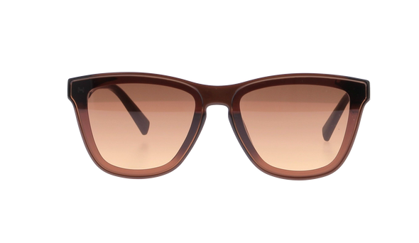 Lunettes de soleil marrons