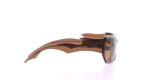 Lunettes de soleil "Shark" marrons