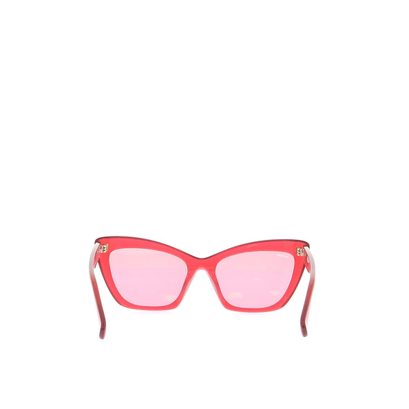 Lunettes de soleil rouges