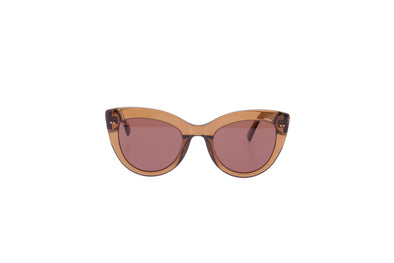 Lunettes de soleil marron