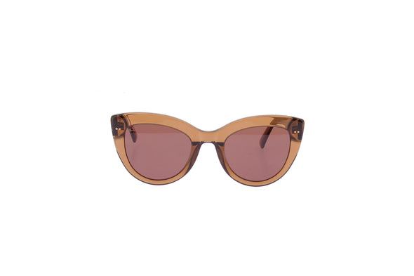 Lunettes de soleil marron