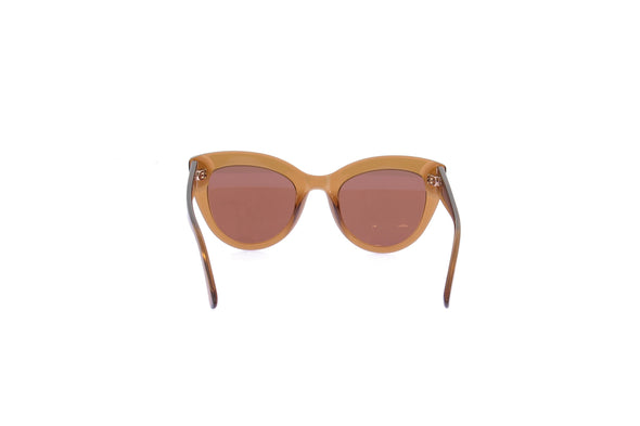 Lunettes de soleil marron