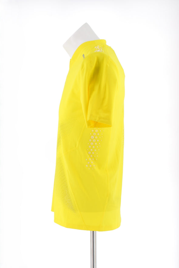 Maillot de sport jaune