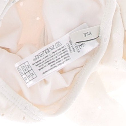 Maillot de bain une pièce blanc