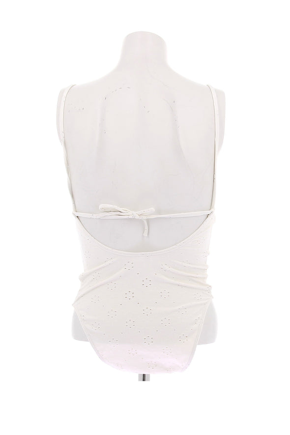 Maillot de bain une pièce blanc