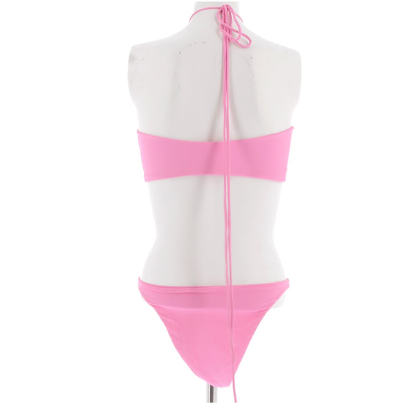 Maillot deux pièces rose