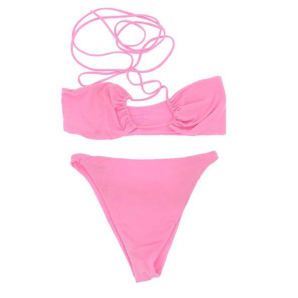 Maillot deux pièces rose