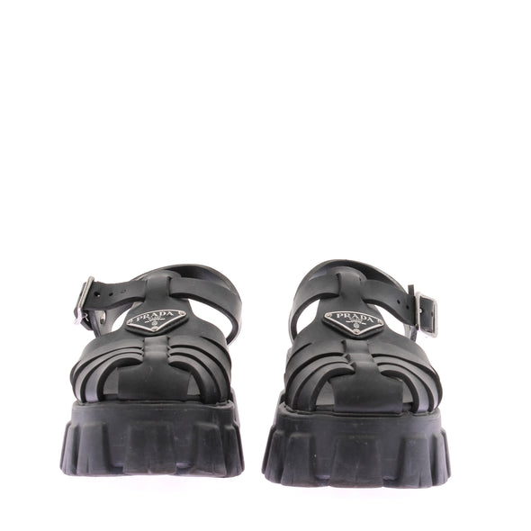 Sandales noires "Monolith"