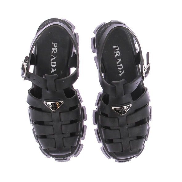 Sandales noires "Monolith"
