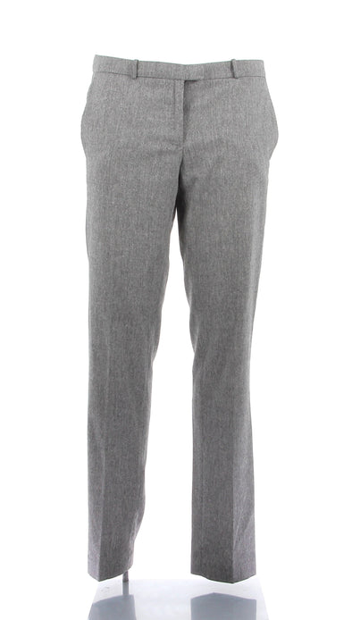 Pantalon droit gris chiné