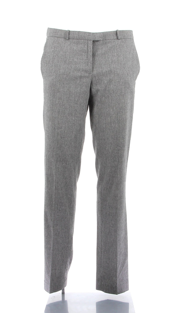 Pantalon droit gris chiné