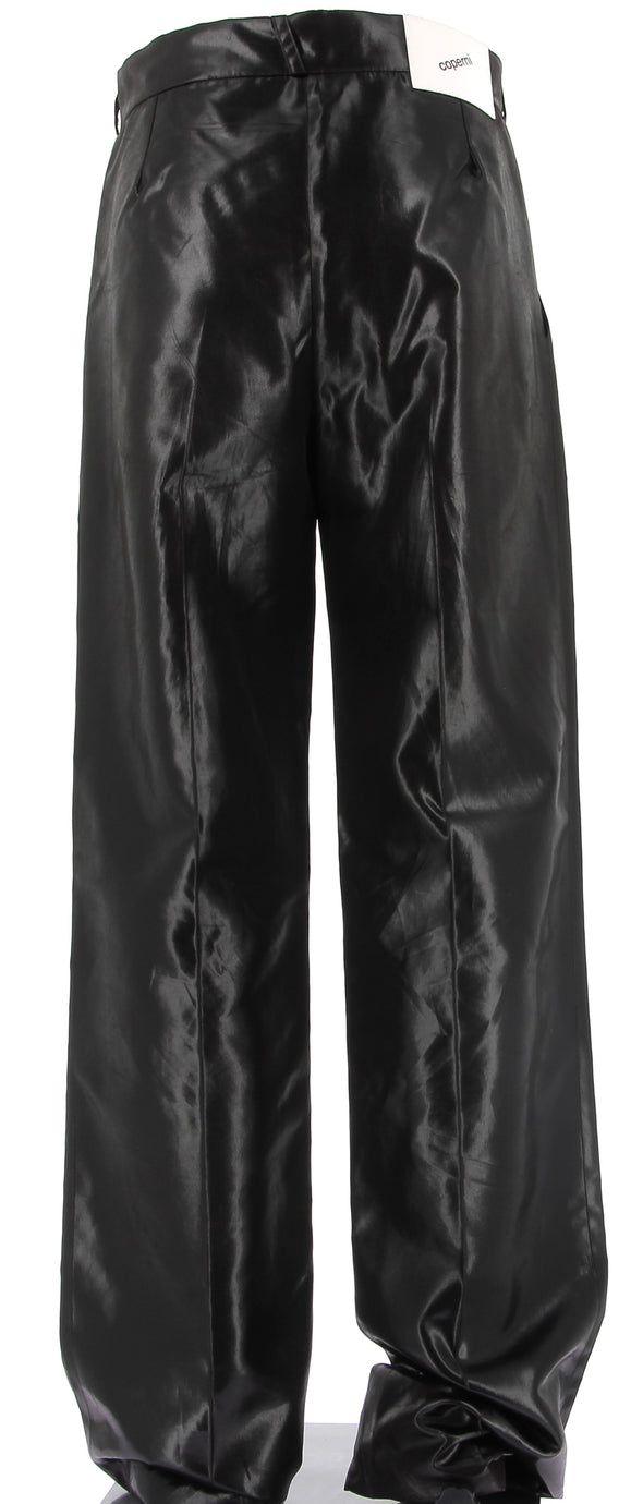 Pantalon noir vernis