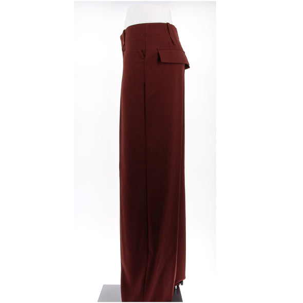 Pantalon bordeaux