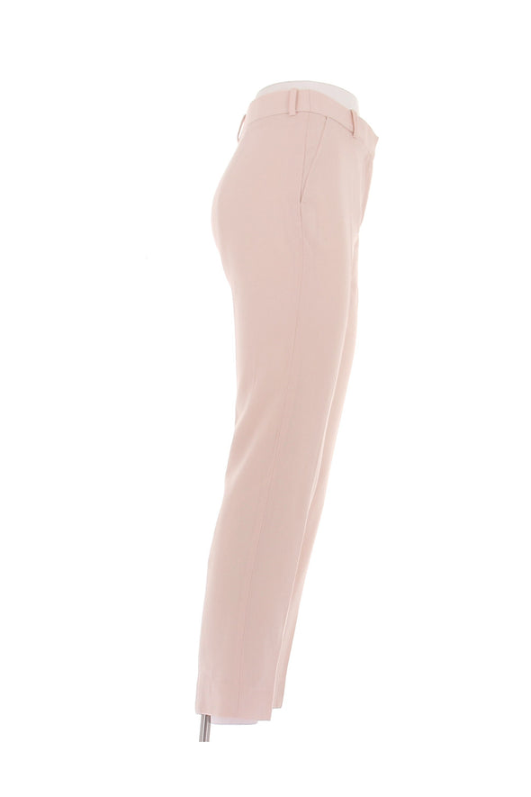 Pantalon en laine rose