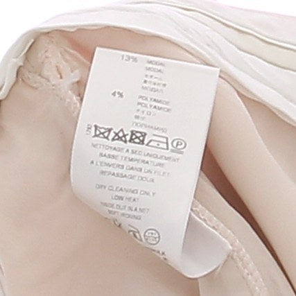 Pantalon en laine rose