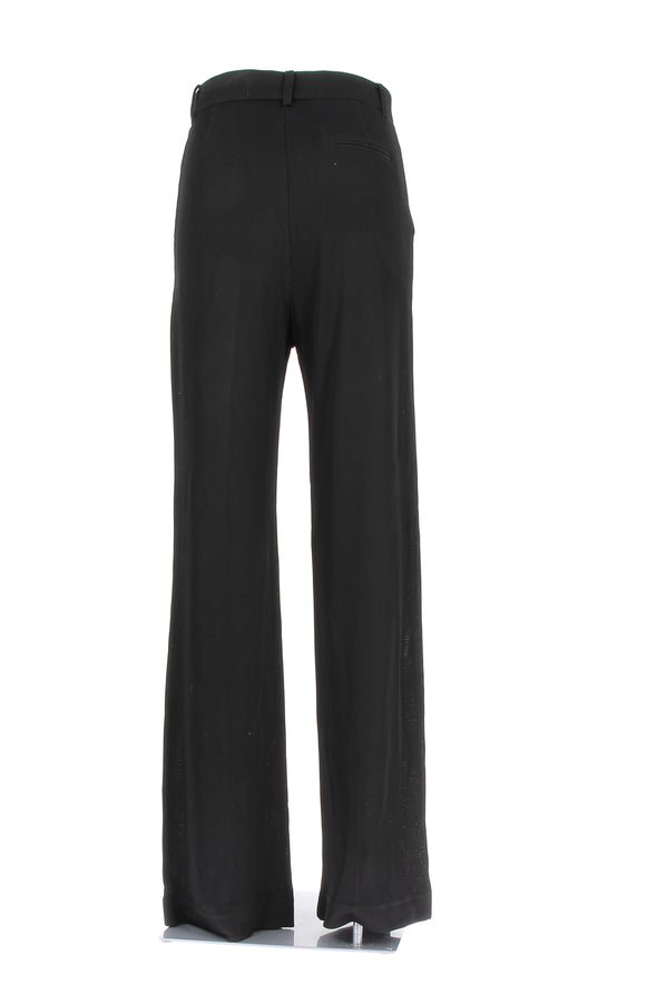 Pantalon noir taille haute