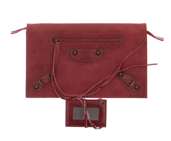 Pochette "City" rouge